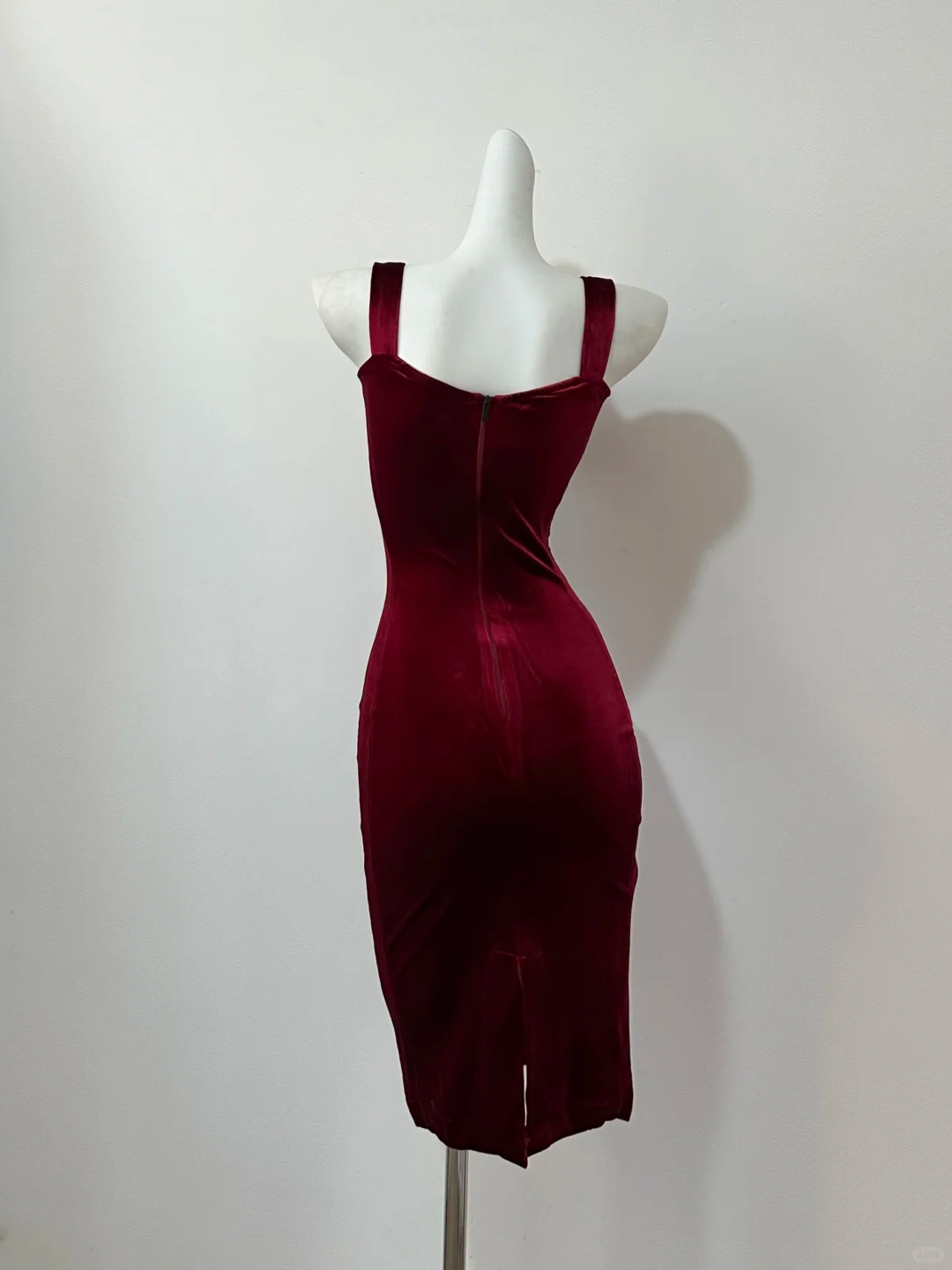 Pretty Burgundy Velvet Homecoming Dress Cocktail Dress cc3080