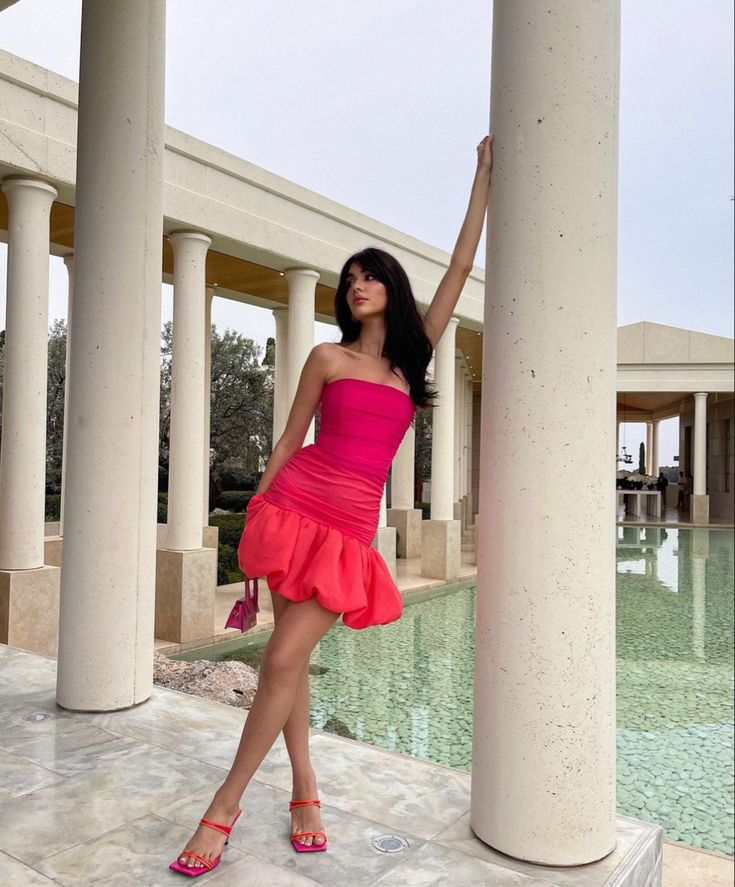 Chic Strapless Short Party Dress Homecoming Dress cc2127