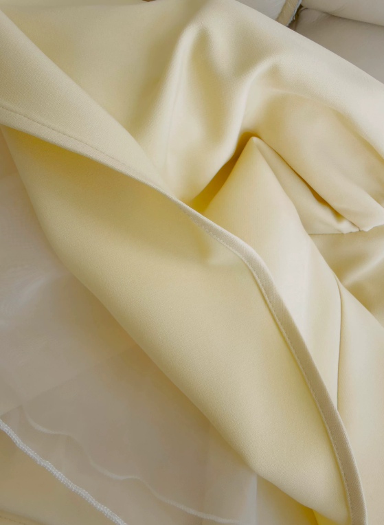 Beauty A Line Homecoming Dress Cowl Neck Light Yellow Birthday Party Dress Cocktail Dress cc5658