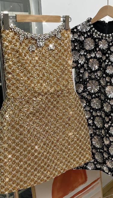 Shiny Homecoming Dress A Line Strapless Crystal Birthday Party Dress Cocktail Dress cc5695