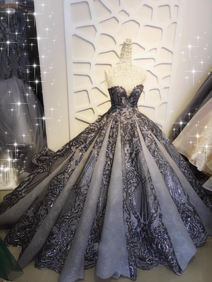 Sparkly Sequins Red Off The Shoulder Ball Gown Fashion A Line Sweet 16 Dress cc1750