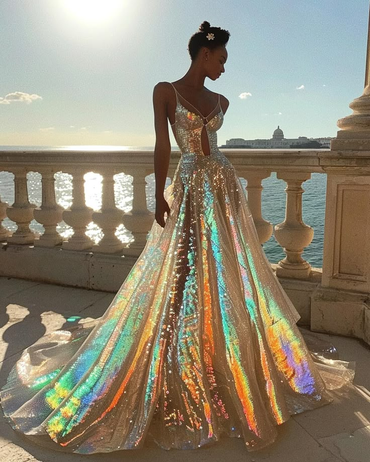 Sparkly Spaghetti Straps Sequins A Line Party Prom Dress,Formal Evening Dress cc2828