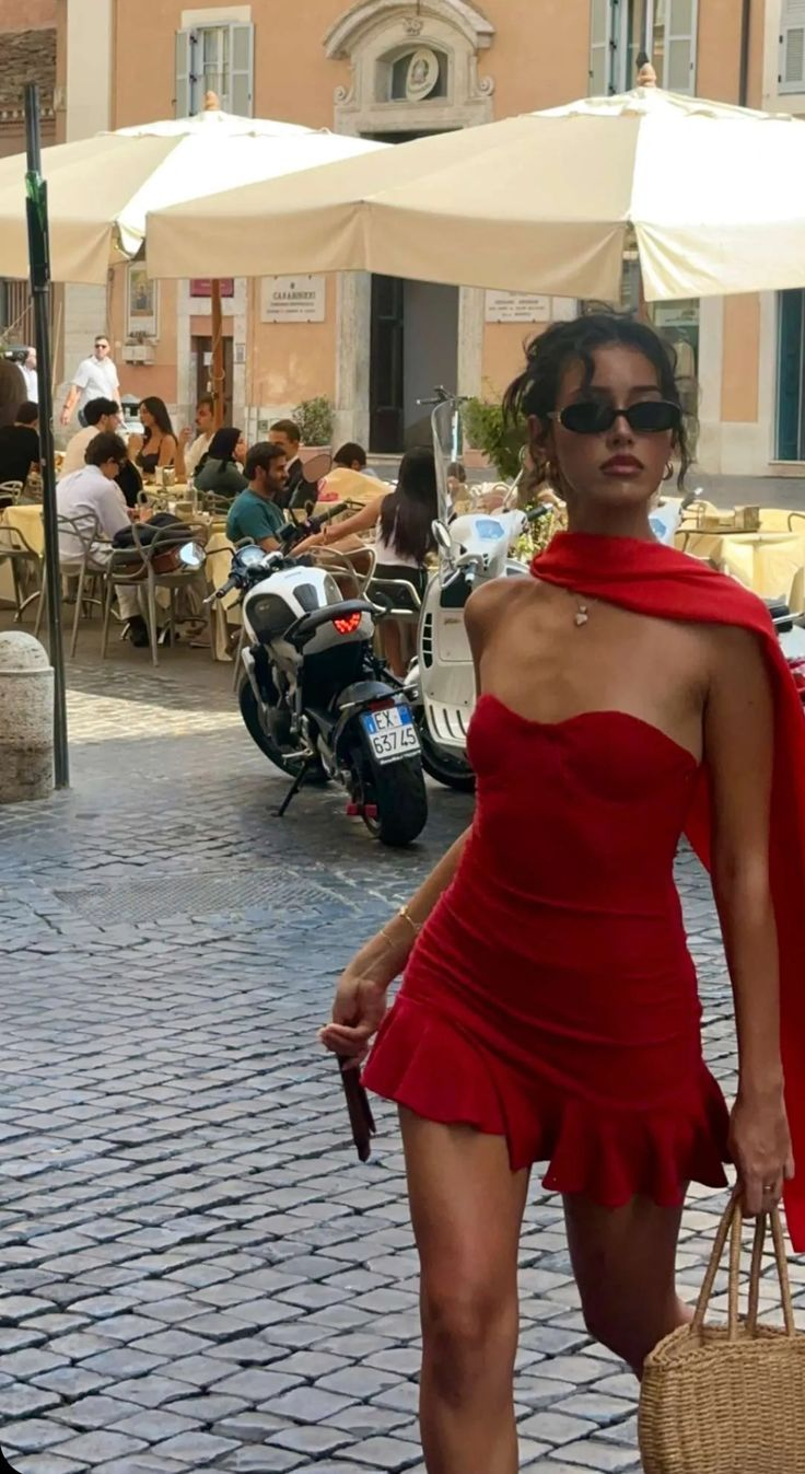 Red Satin Strapless Homecoming Dress cc2351
