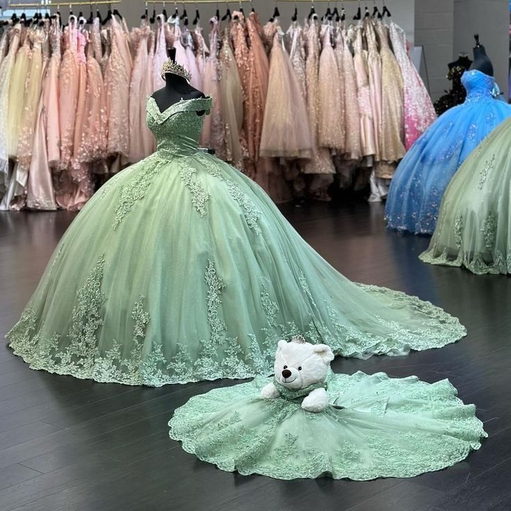 Off Shoulder Pink Sweet 16 Quinceanera Dresses Lace Birthday Ball Gown cc1118