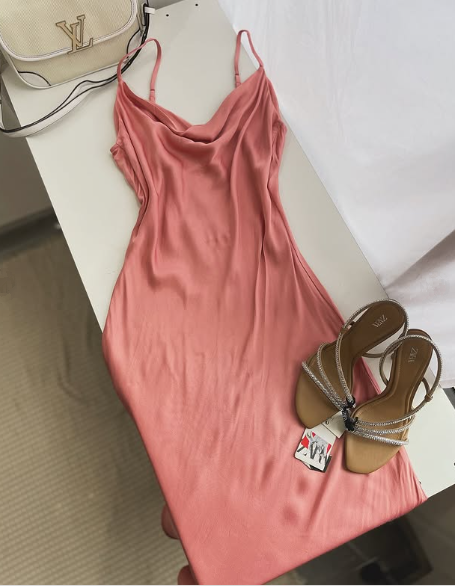 Spaghetti Strap Women Sexy Backless Silk Beach Dress Mini Homecoming Dress c3350