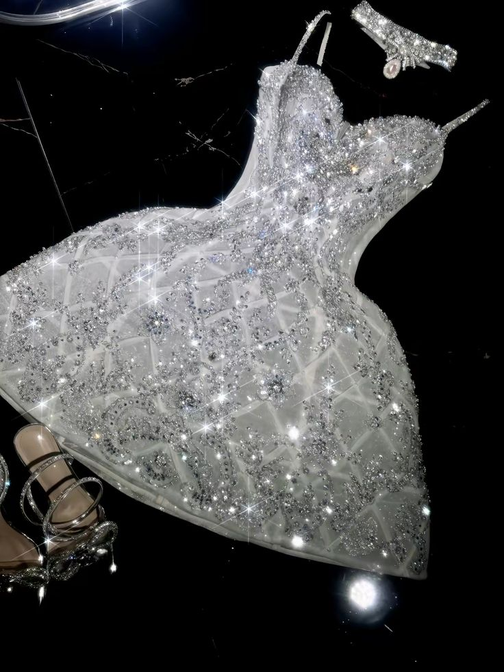 Gorgeous White Tulle Beaded Birthday Outfits Pretty Graduation Homecoming Dress cc3149