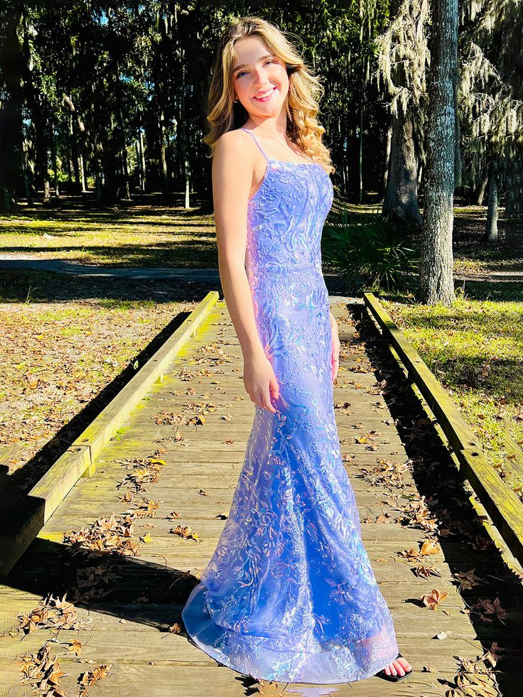Sparkly Spaghetti Straps Lace Sequins Evening Dress,Purple Mermaid Prom Dress Party Gown cc2712