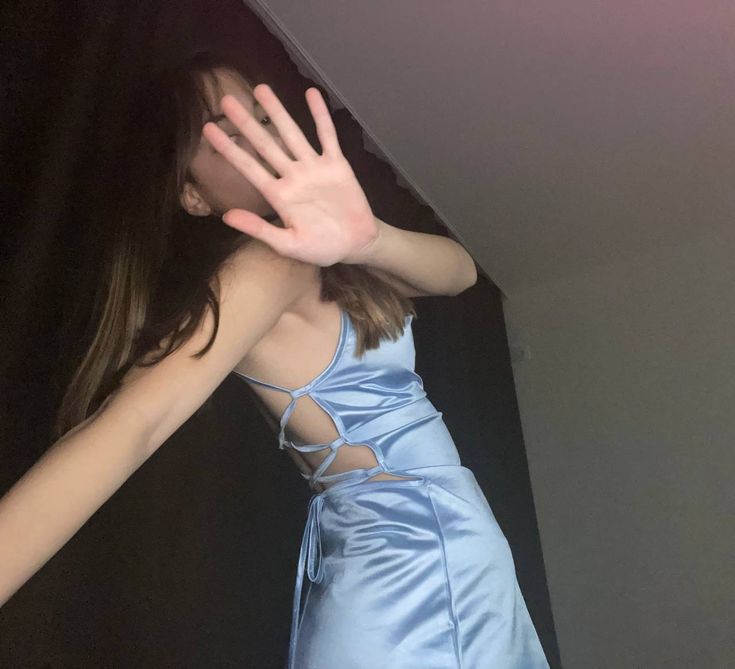 Elegant Light Blue Satin Collar And Waisted 16th Birthday Homecoming Dress cc4171
