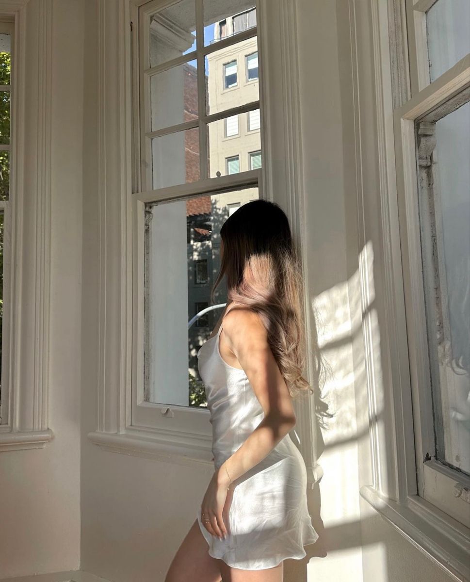 Lazy Off-white Open-back Satin 17th Birthday Homecoming Dress cc4245