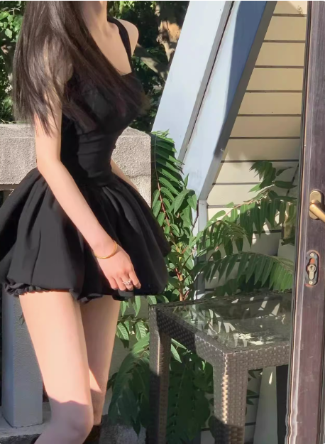 Sweet Square Neck Sleeveless Waist Ballet Puffy Birthday Tutu Homecoming Dress cc3509