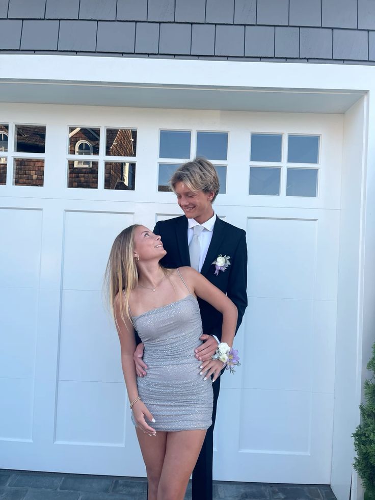 Simple Suspenders Fine Shimmer Gray Slim Fit 17th Birthday Homecoming Dress cc3645