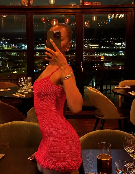 Sexy Red Suspender Slim Birthday Short Skirt Homecoming Dress cc3792