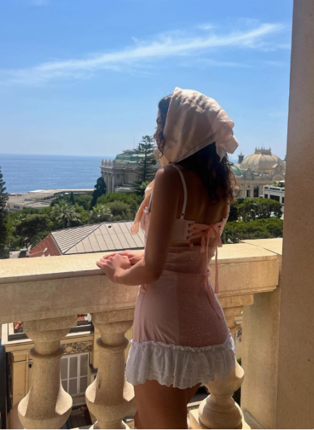 Sweet Pink Sling Slim Cake Birthday Dress Homecoming Dres cc3846