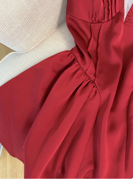 Beautiful Red Lace Halter Neck Backless A-line Birthday Short Skirt Homecoming Dress cc3969