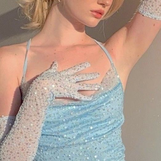 Sweet Light Blue Sling Neckline Suspenders Sequined Slim Birthday Dress Homecoming Dress cc4049