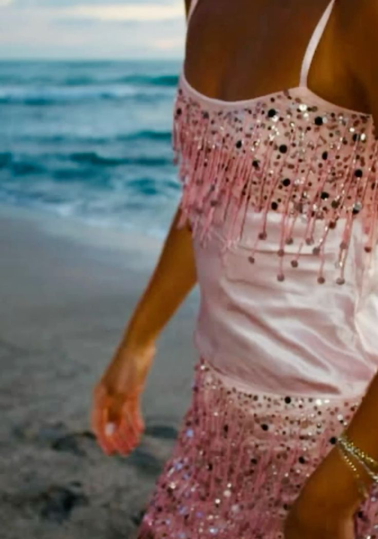 Sweet Tassel Strap Sequined Satin 17th Birthday Homecoming Dress cc4004