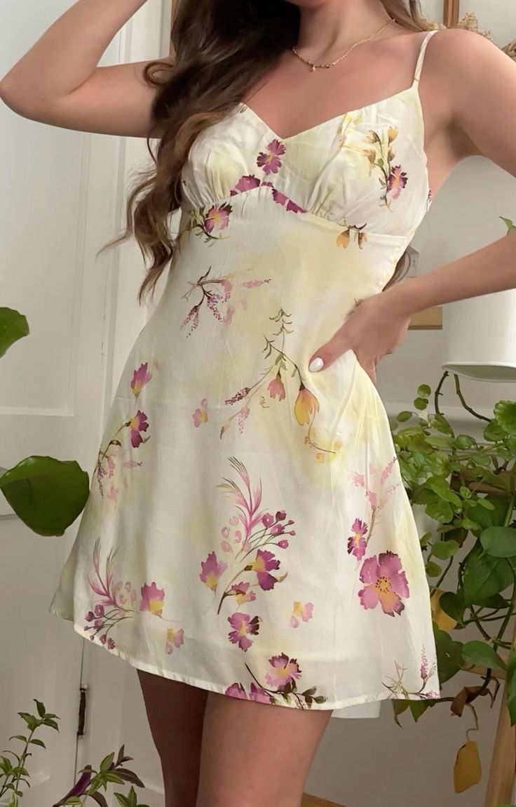 Sweet Off-white Pink Floral Suspender Waist 17th Birthday Homecoming Dress cc4579