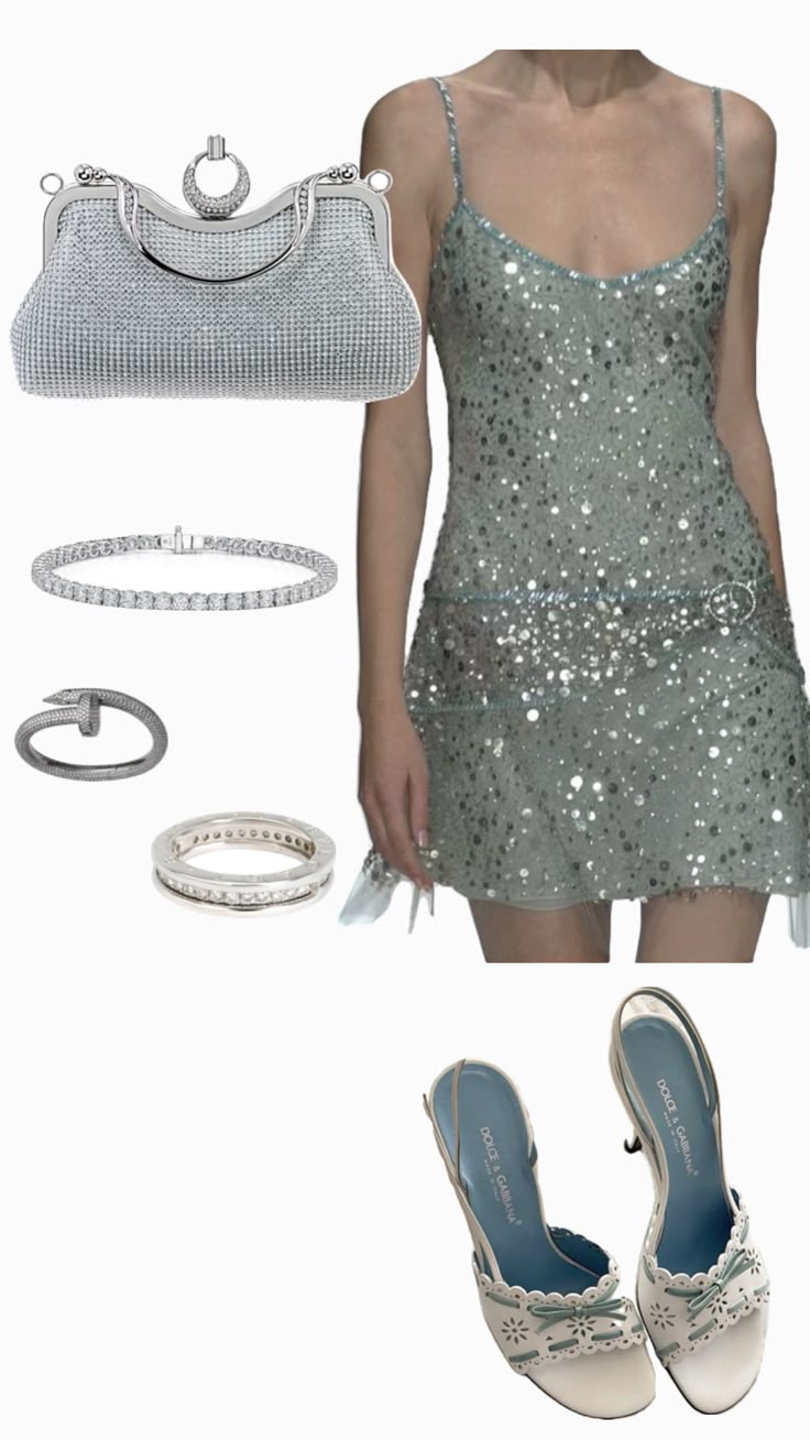 Shining Silver-gray Suspender Sequin Waist Birthday Party Homecoming Dress cc4587