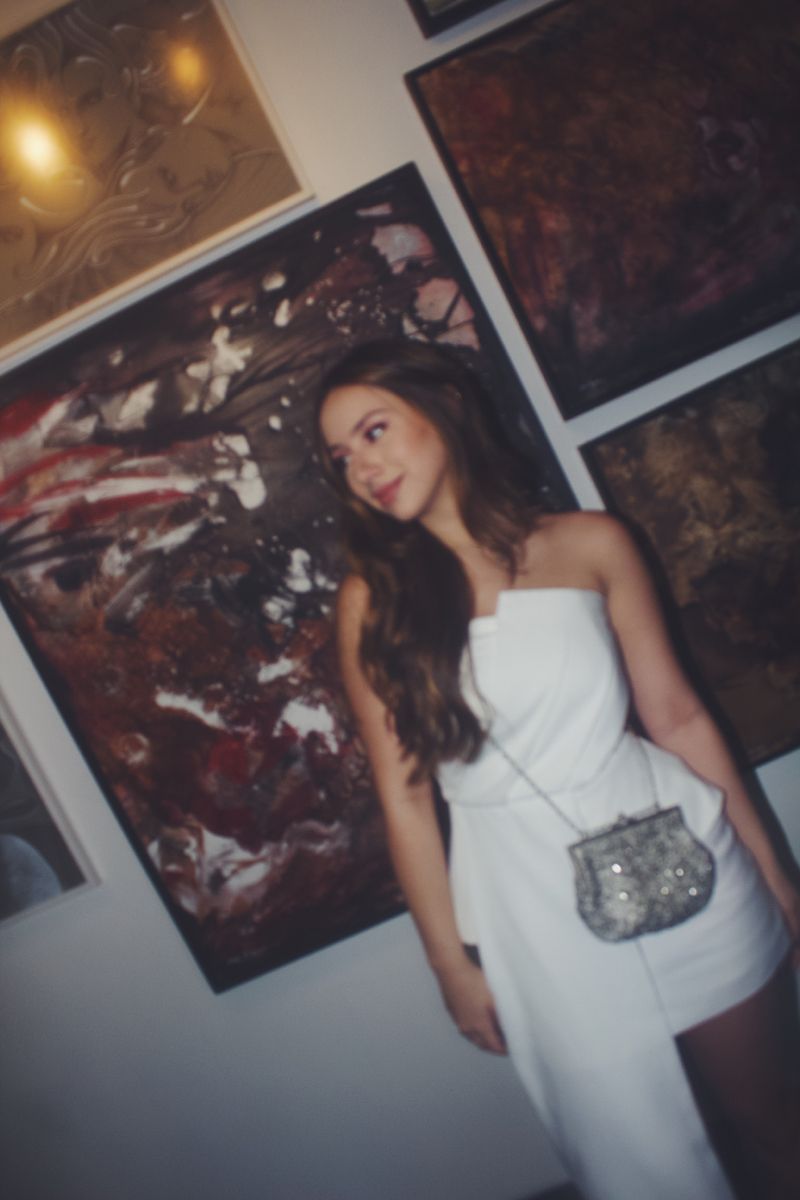 Elegant White Tube Top Slim Fit Ribbon Satin 17th Birthday Homecoming Dress cc4700