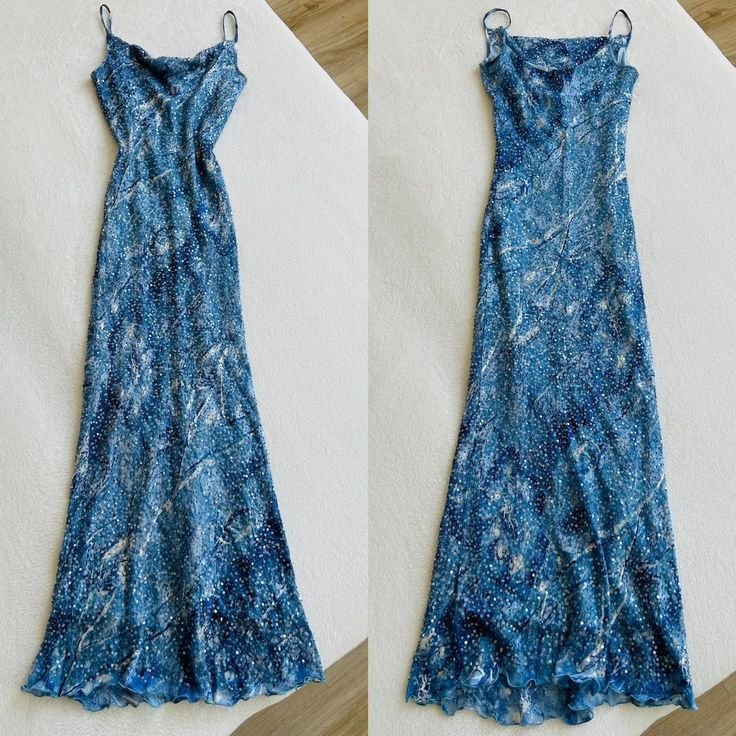 Unique Spaghetti Straps Sequins Beaded Sheath Evening Dress Long Party Prom Dress cc2056