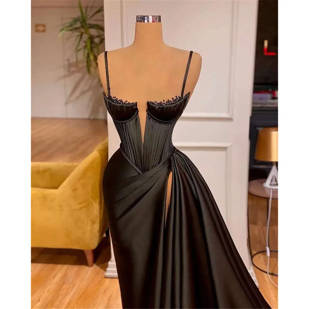 Black Sheath long Evening Dresses, Prom Party Dresses C1467