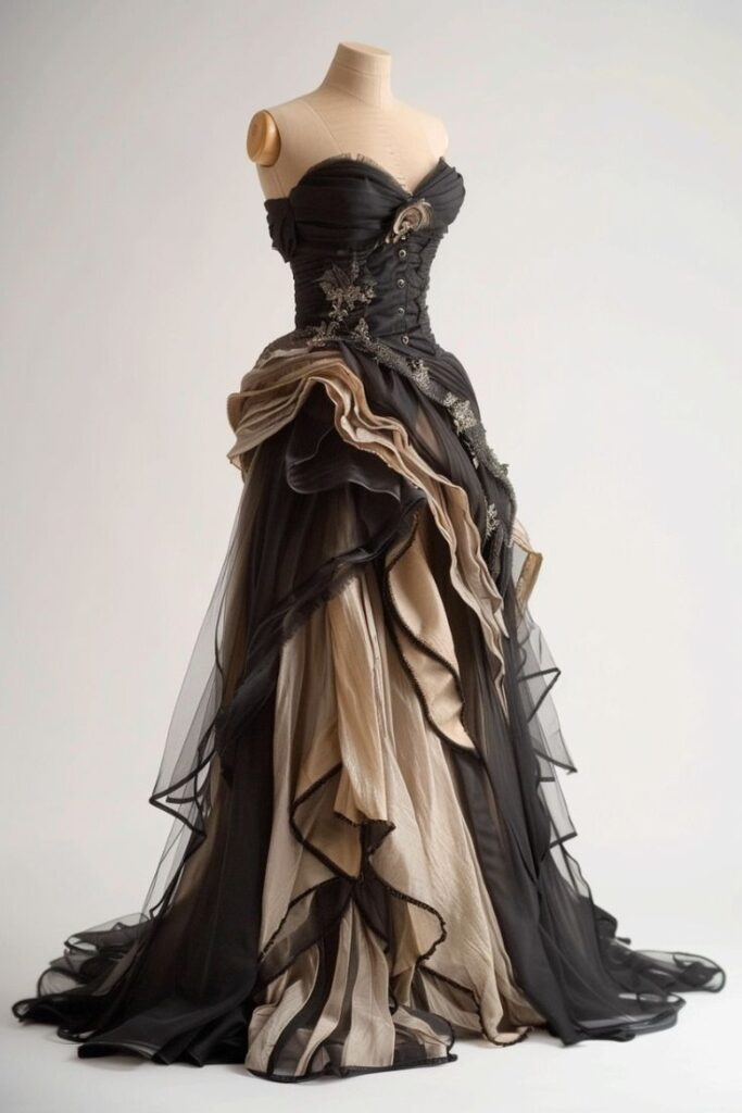 Vintage Off The Shoulder Tulle Lace Pleated Evening Dress,Long Prom Dress Party Dress cc2783