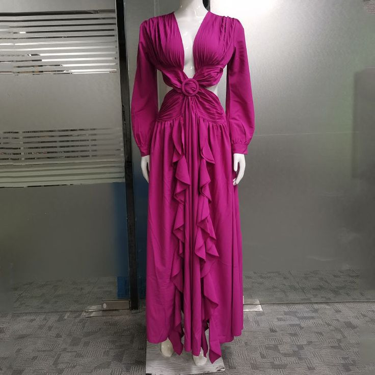 Women's Pure Color Fashion Dress,A-line Prom Dress cc912