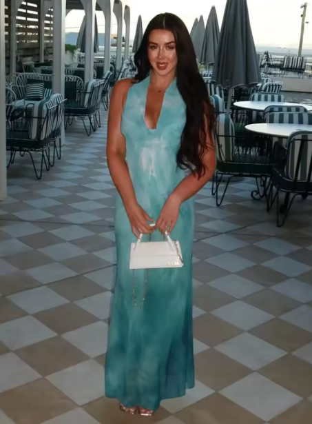 Classy Halter Chiffon Long Party Dress,Blue Prom Evening Dress cc2923