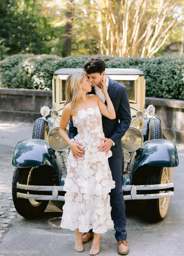 Beautiful White Strapless Tulle Lace Appliques Prom Dress,A Line Layered Party Evening Dress cc2896