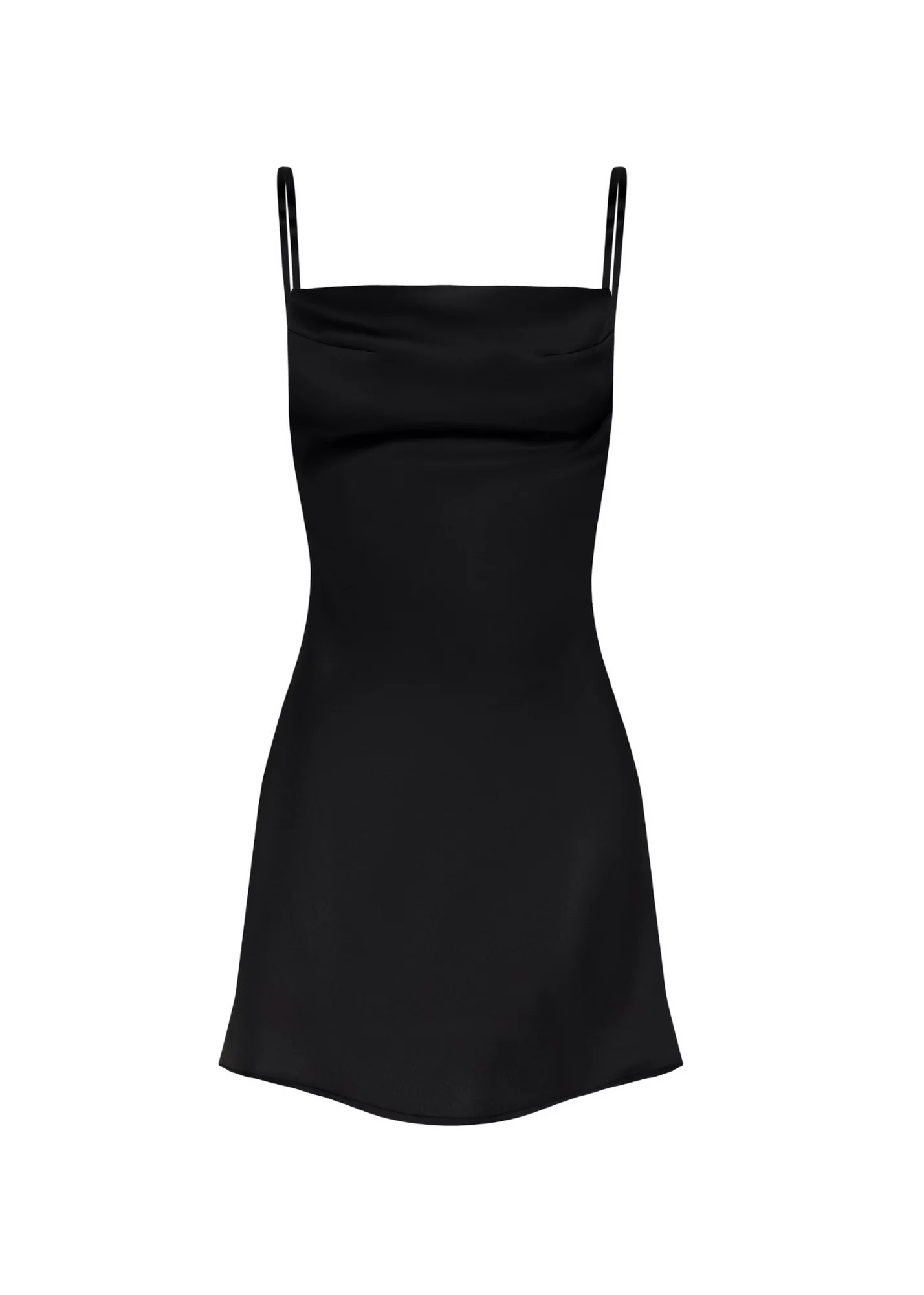 Midnight Black Dress Cute Party Dress Backless Club Dress cc128