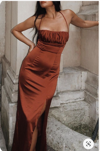 Sleeveless Simple Prom Dress Backless Sexy Party Dress c2508