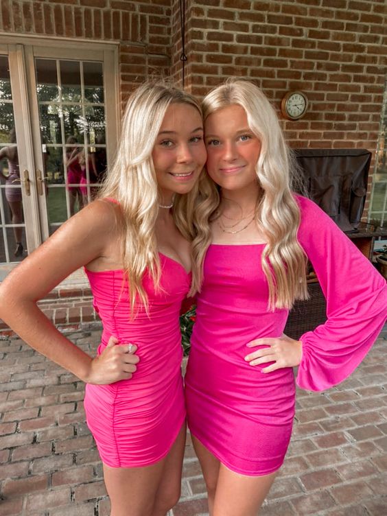 New Arrival Homecoming Dress Freshman Bodycon Dress Different Styles Dress cc42
