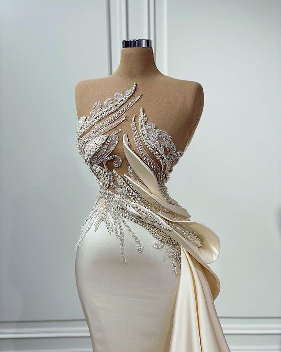 long Evening Dresses Modest Elegant Sexy Formal Evening Gown C1397