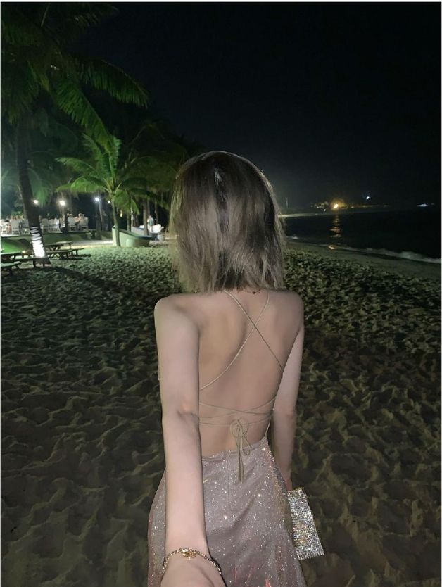Spaghetti Straps Unique Party Dress ,Chic Homecoming Dress C2113
