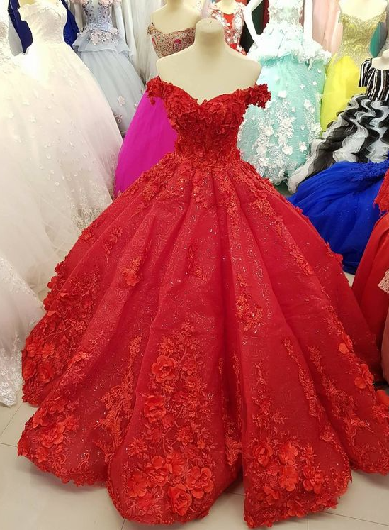 A Line Prom Dress Unique Prom Dress ball gown c2758