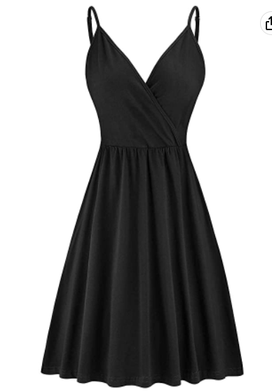 V-Neck Spaghetti Strap Homecoming Dress with Pockets c2688