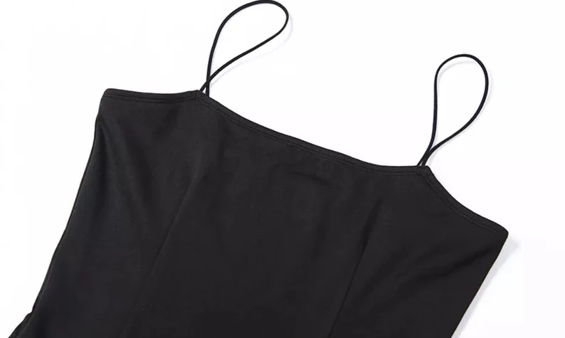 Elegant Evening Dress Long Side Split Formal Party Dress C1939