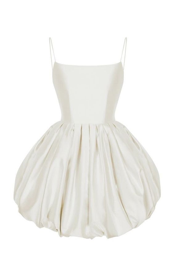 White Backless Homecoming Dress Cute Homecoming Dress cc94