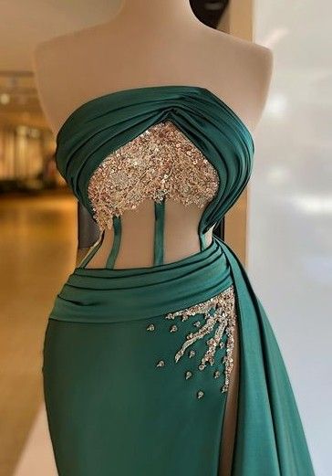 Green prom dresses, long evening dresses, fashion evening dresses C1753