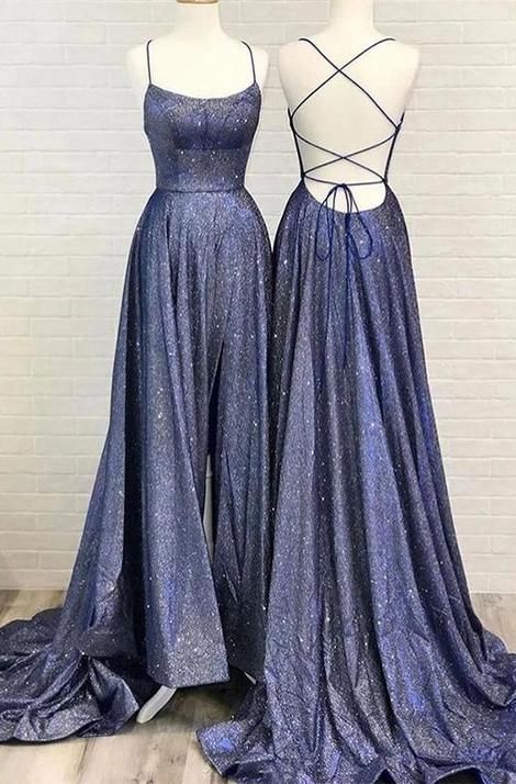Shinning Prom Dress Long, Evening Dress, Formal Dress, Graduation School Party Gown C1738