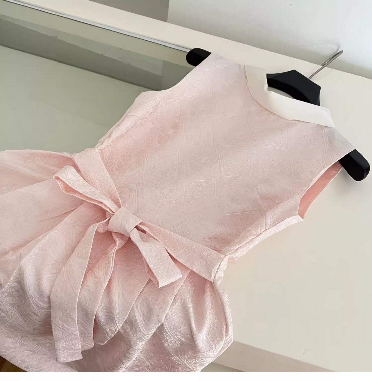 Elegant Pink A Line Birthday Dress Prom Dress cc3056
