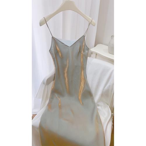 Fashion Mermaid Spaghetti Straps Long Prom Dress,V Neck Party Evening Dress cc2532