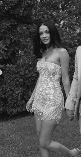Classy Sheath Strapless White Sequin Short Wedding Dresses Bridal Dress cc3487