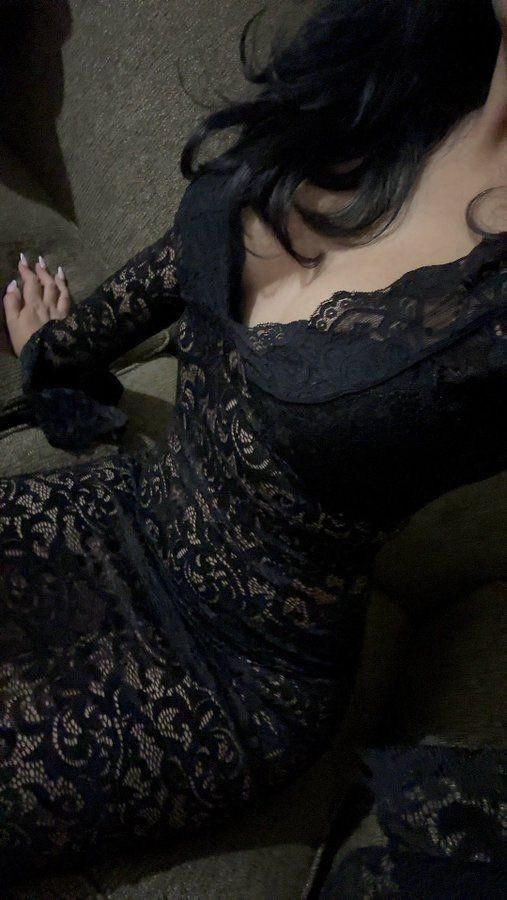 Black Sexy Lace V Neck Evening Dress Long Prom Dress cc2321