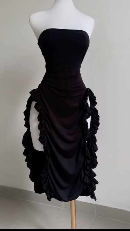 Sexy Sheath Slit Prom Dress Party Dress  cc1770