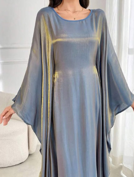 Chic Satin Long Party Prom Dress cc2466