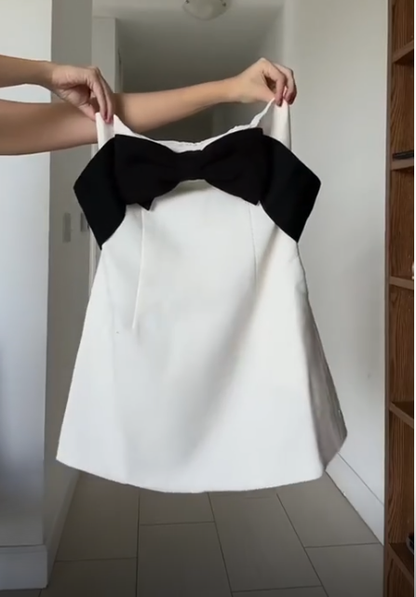 Cute Off The Shoulder A Line Homecoming Dress White Cocktail Dress  cc2204