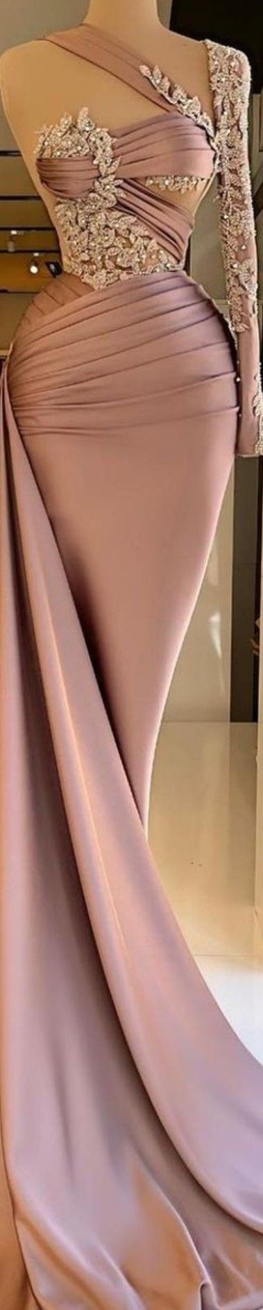 Lace prom dresses, evening dresses, custom make prom dress, arabic pro –  CherryPromDress
