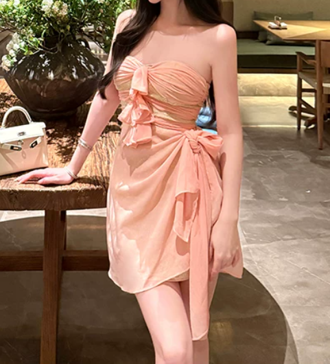 Elegant Homecoming Dress Sweetheart Pleated Birthday Party Dress Cocktail Dress cc5661
