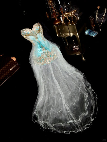 Gorgeous Prom Dress Sweetheart Tulle Evening Dress Gala Dress Party Dress cc5684